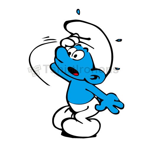 The Smurfs T-shirts Iron On Transfers N4365 - Click Image to Close